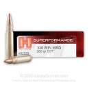 Premium 338 Win Mag Ammo For Sale - 200 Grain SST Polymer Tip Ammunition in Stock by Hornady Superformance - 20 Rounds