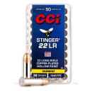 Premium 22 LR Ammo For Sale - 32 gr CPHP - CCI Stinger Ammunition In Stock - 50 Rounds