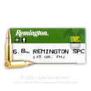 6.8 Special Purpose Cartridge Ammo In Stock  - 115 gr MC - Remington 6.8 Remington Special Purpose Cartridge Ammunition For Sale Online