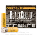 Premium 20 Gauge Ammo For Sale - 3” 1oz. #3 Steel Shot Ammunition in Stock by Federal Black Cloud - 25 Rounds