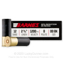 Premium 12 Gauge Ammo For Sale - 2-3/4” 8 Pellets 00 Buck Ammunition in Stock by Barnes Defense Buckshot - 5 Rounds