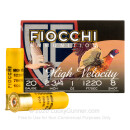 Cheap 20 Gauge Ammo For Sale - 2-3/4” 1oz. #8 Shot Ammunition in Stock by Fiocchi - 25 Rounds
