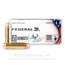 Cheap 450 Bushmaster Ammo For Sale - 300 Grain JHP Ammunition in Stock by Federal Non-Typical - 20 Rounds