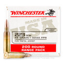 Cheap 223 Rem Ammo For Sale - 55 Grain FMJ Ammunition in Stock by Winchester USA - 200 Rounds