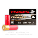 Bulk 12 Gauge Ammo For Sale - 2-3/4" 1-3/8 oz. #6 Shot Ammunition in Stock by Winchester Super Pheasant - 250 Rounds