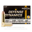 Bulk 357 Mag Ammo For Sale - 148 Grain JHP Ammunition in Stock by Fiocchi - 1000 Rounds