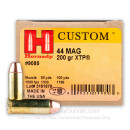 44 Magnum Ammo For Sale - 200 gr JHP XTP Hornady Ammunition In Stock - 20 Rounds