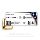 Premium 380 Auto Ammo For Sale - 85 Grain JHP Ammunition in Stock by Federal Train + Protect - 50 Rounds