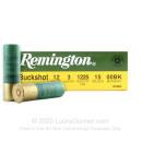 12 ga Ammo For Sale - 3" 00 Buck Ammunition by Remington