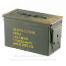 9mm Green Used Mil-Spec Ammo Cans For Sale
