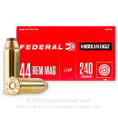 44 Magnum Ammo For Sale - 240 gr Federal American Eagle Ammunition In Stock