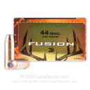 Cheap 44 Mag Lever Rifle Ammo For Sale - 240 gr Federal Fusion Ammo Online - 20 Rounds