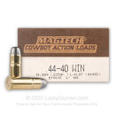 44-40 Ammo - Magtech Cowboy 225gr LFN - 50 Rounds