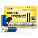 Premium 16 Gauge Ammo For Sale - 2-3/4” 1-1/8oz. #5 Shot Ammunition in Stock by Fiocchi Golden Pheasant - 25 Rounds