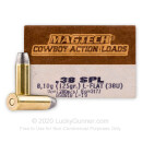 38 Special Ammo For Sale - 125 gr LFN Magtech Cowboy Ammo Online - 50 Rounds