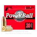 Premium 9mm Ammo For Sale - +P 100 Grain Pow'RBall Ammunition in Stock by Corbon Glaser - 20 Rounds
