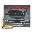 Bulk 38 Special Ammo For Sale - 110 Grain JHP Ammunition in Stock by Winchester Silvertip - 200 Rounds