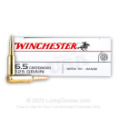 Premium 6.5 Creedmoor Ammo For Sale - 125 Grain Open Tip Ammunition in Stock by Winchester USA - 20 Rounds