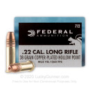 22 LR Small Game Hunting Ammo For Sale - 38 Grain CPHP Ammunition by Federal Game Shok In Stock - 500 Rounds