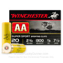 Bulk 20 Gauge Ammo For Sale - 2-3/4" 7/8oz. #7.5 Shot Ammunition in Stock by Winchester AA - 250 Rounds