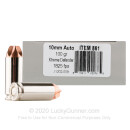Premium 10mm Auto Ammo For Sale - 100 Grain Xtreme Penetrator Ammunition in Stock by Underwood - 20 Rounds
