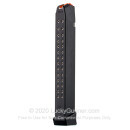 Factory Glock 9mm G17/19/26/34 33 Round Magazine For Sale - 33 Rounds - Black