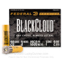 Premium 20 Gauge Ammo For Sale - 3” 1oz. #2 Steel Shot Ammunition in Stock by Federal Black Cloud FS Steel - 25 Rounds