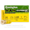 Premium 20 Gauge Ammo For Sale - 2-3/4” 1oz. #7.5 Shot Ammunition in Stock by Remington Express XLR - 25 Rounds