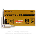 Premium 6.5 PRC Ammo For Sale - 130 Grain Terminal Ascent Ammunition in Stock by Federal - 20 Rounds