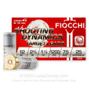 Cheap 12 Gauge Ammo For Sale - 2-3/4" 1-1/8 oz. #7.5 Shot Ammunition in Stock by Fiocchi Target Shooting Dynamics - 25 Rounds