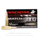Bulk 6.5 Creedmoor Ammo For Sale - 140 Grain HPBT Ammunition in Stock by Winchester Match - 200 Rounds