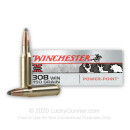 Bulk 308 Ammo For Sale - 150 gr Power Point SP - Winchester Super-X Ammo Online - 200 Rounds