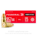 357 Sig Ammo For Sale - 125 Grain FMJ - Federal American Eagle Ammunition
