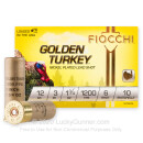 Premium 12 Gauge Ammo For Sale - 3” 1-3/4oz. #6 Shot Ammunition in Stock by Fiocchi Golden Turkey - 10 Rounds