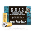 Cheap 20 Gauge Ammo For Sale - 2-3/4" 1 oz. #7-1/2 Shot Ammunition in Stock by Federal Game Shok - 25 Rounds