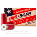 Cheap 12 Gauge Ammo For Sale - 2-3/4” 1-1/8oz. #7.5 Shot Ammunition in Stock by Winchester USA VALOR - 25 Rounds
