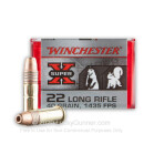 22 LR - 40 Grain Hyper Velocity CPHP - Winchester Super-X - 2000 Rounds