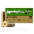 Premium 12 Gauge Ammo For Sale - 2-3/4” 1-1/8oz. #7.5 Shot Ammunition in Stock by Remington Nitro 27 - 25 Rounds
