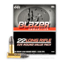 Cheap 22 LR Ammo For Sale - 38 Grain LRN Ammunition in Stock by Blazer - 525 Rounds