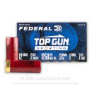 Bulk 12 Gauge Ammo For Sale - 2-3/4" 1oz. #7.5 Shot Ammunition in Stock by Federal Top Gun Sporting - 250 Rounds