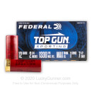 Bulk 12 Gauge Ammo For Sale - 2-3/4" 1oz. #7.5 Shot Ammunition in Stock by Federal Top Gun Sporting - 250 Rounds