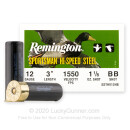Remington 12 Gauge Ammo For Sale - 1-1/8oz BB Shot - 250rds