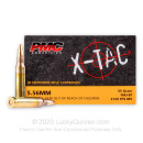 Bulk 5.56x45 Ammo For Sale - 55 Grain FMJBT Ammunition in Stock by PMC X-TAC - 1000 Rounds