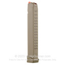 Factory Glock 9mm G17/19/26 33 Round Magazine For Sale - OD Green