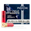 Bulk 28 Gauge Ammo For Sale - 2-3/4" 3/4oz. #8 Shot Ammunition in Stock by Fiocchi - 250 Rounds