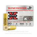 Premium 20 Gauge Ammo For Sale - 3" 7/8 oz. #2 Steel Shot Ammunition in Stock by Winchester Xpert High Velocity - 25 Rounds