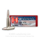Cheap 308 Winchester Ammo For Sale - 165 Grain Interlock Soft Point Ammunition in Stock by Hornady American Whitetail - 20 Rounds