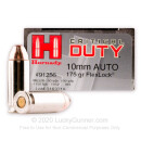 Hornady 10mm Ammo For Sale - 175gr FlexLock - 200 Rounds