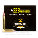 Armscor 223 Rem Ammo For Sale - 55gr FMJ - 100 Rounds