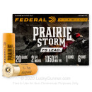 Premium 20 Gauge Ammo For Sale - 2-3/4” 1oz. #6 Shot Ammunition in Stock by Federal Prairie Storm FS Lead - 25 Rounds